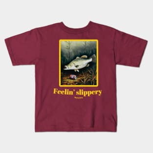 "Feelin' slippery." by Mackelroy Kids T-Shirt